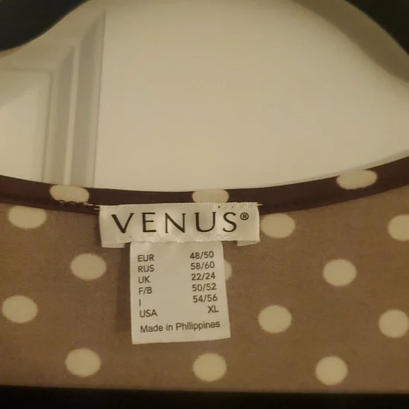 **Polka Dot V-Neck Dress - Picture 2 of 6